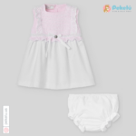 Knit And Fabric Dress With Bloomer Alaia