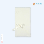 Knitted Baby Shawl With Lace