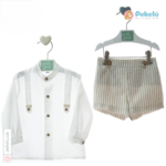 Little Boy Set with Shirt and Shorts Geisha