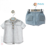 Boy Set with Shirt and Short Deco