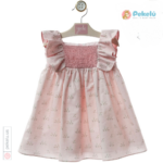 Girl Dress Arcilla