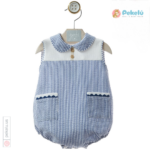Baby Romper with Peter Pan Collar Marmolina