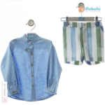 Boy Set with Shirt and Short Mosaico