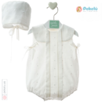 Baby Romper with Bonnet Chowa
